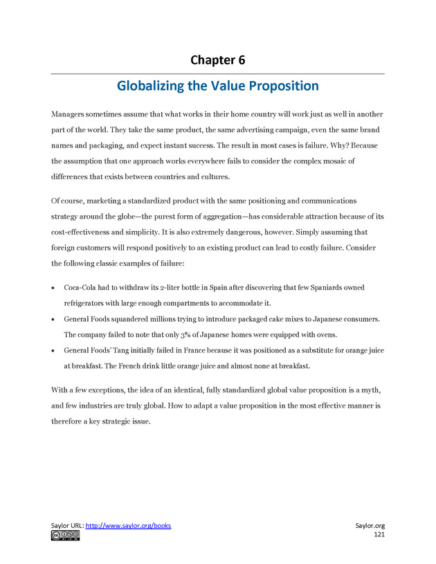 Fundamentals of Global Strategy - Page 121